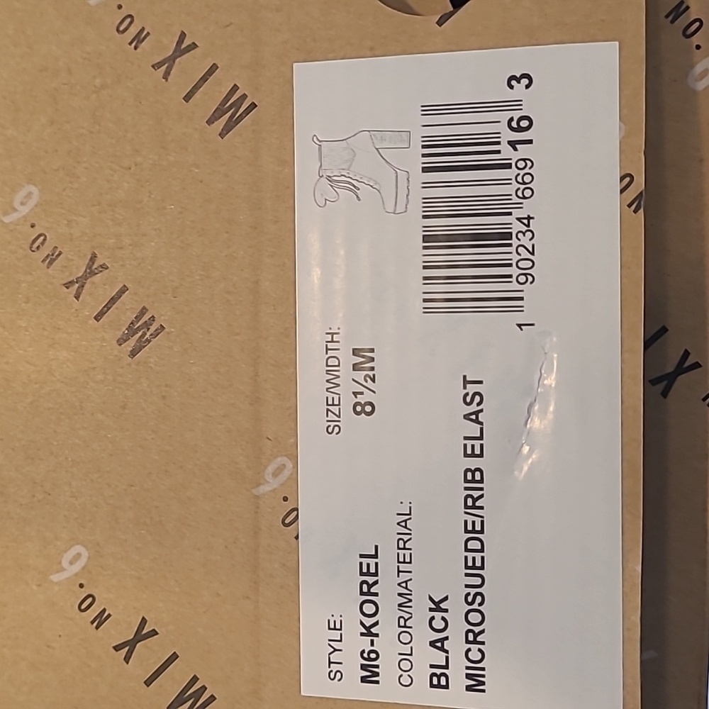 Mix No. 6 lace up boots Size 8.5 - Picture 9 of 9